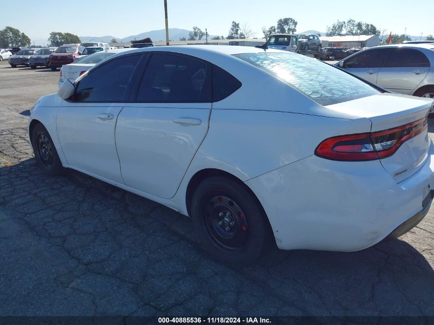 VIN 1C3CDFAA6FD405474 2015 Dodge Dart, SE no.3