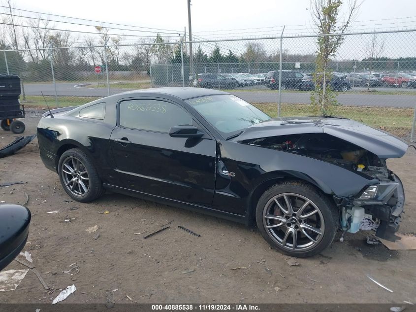 2013 Ford Mustang Gt Premium VIN: 1ZVBP8CF4D5238197 Lot: 40885538