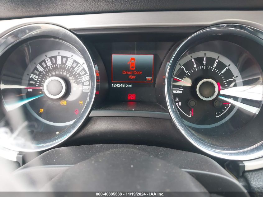 2013 FORD MUSTANG VIN: 1ZVBP8CF4D5238197