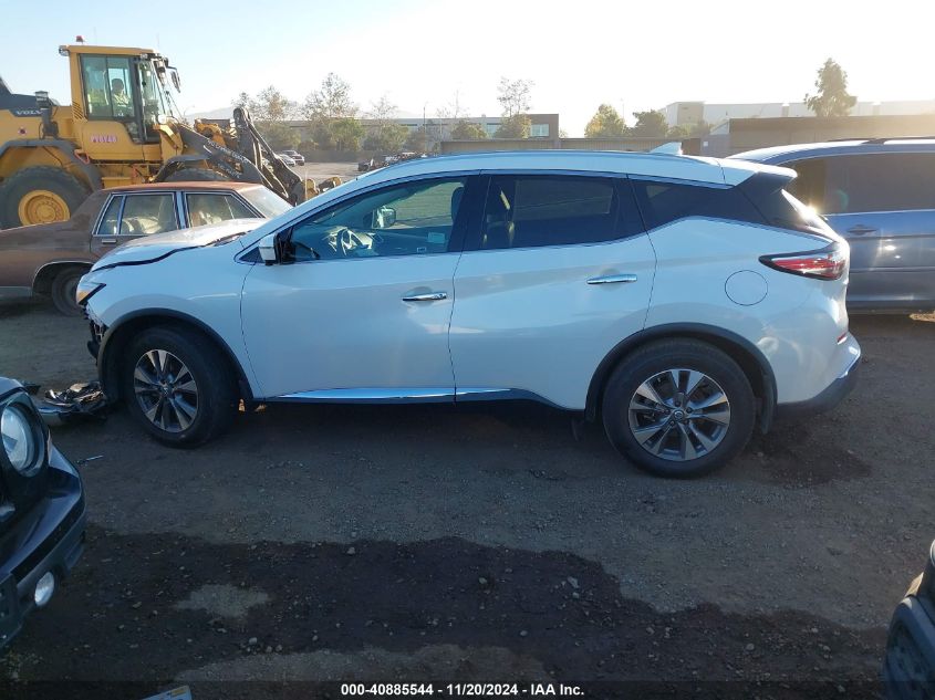 2017 Nissan Murano Sl VIN: 5N1AZ2MG3HN117840 Lot: 40885544