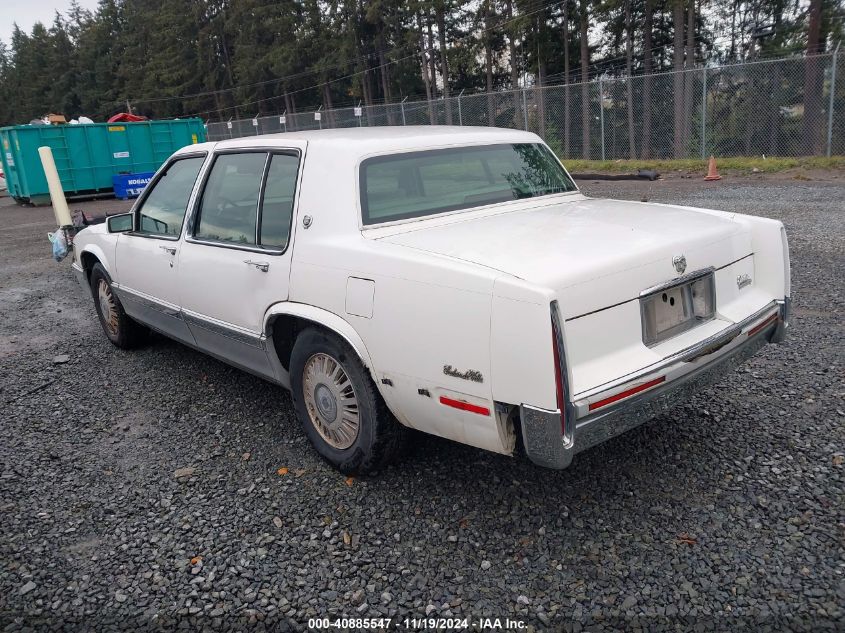 1992 Cadillac Deville VIN: 1G6CD53B6N4202355 Lot: 40885547