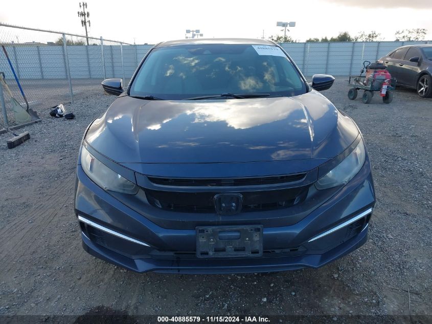 2019 Honda Civic Lx VIN: 19XFC2F68KE200949 Lot: 40885579