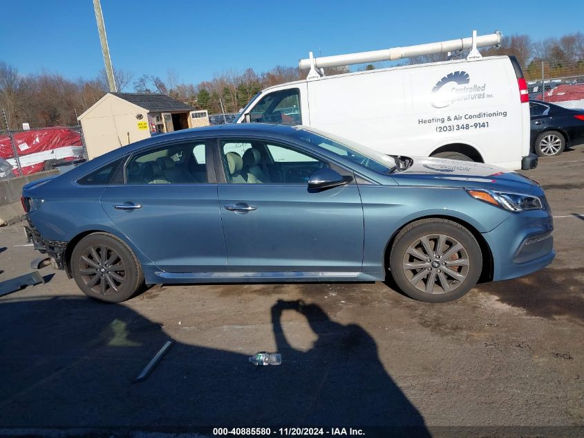 2017 Hyundai Sonata Limited VIN: 5NPE34AF8HH513163 Lot: 40885580