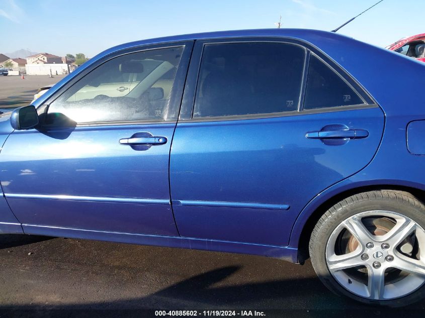 2002 Lexus Is 300 VIN: JTHBD192220038466 Lot: 40885602