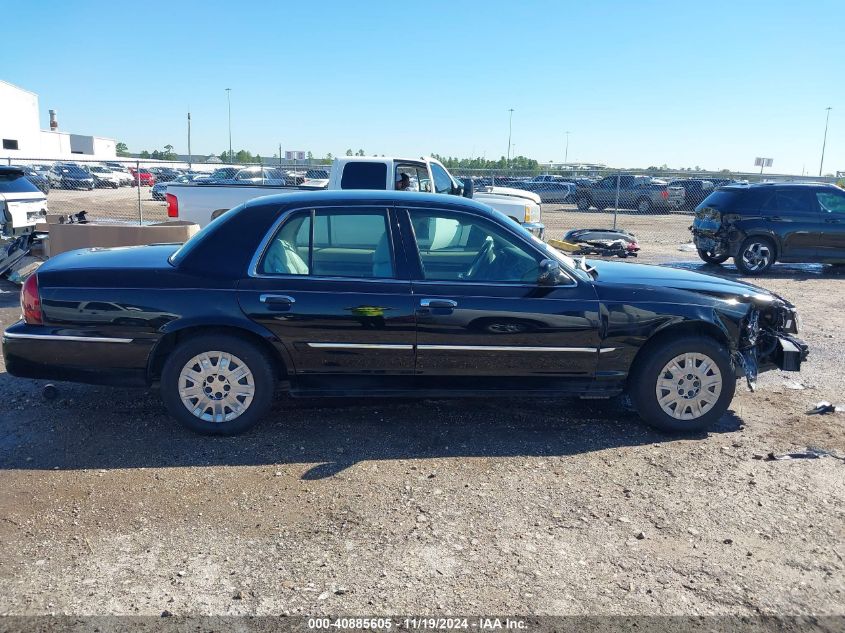 2008 Mercury Grand Marquis Gs VIN: 2MEFM74VX8X632030 Lot: 40885605