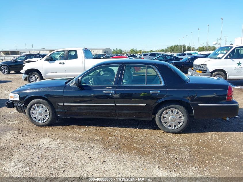 2008 Mercury Grand Marquis Gs VIN: 2MEFM74VX8X632030 Lot: 40885605