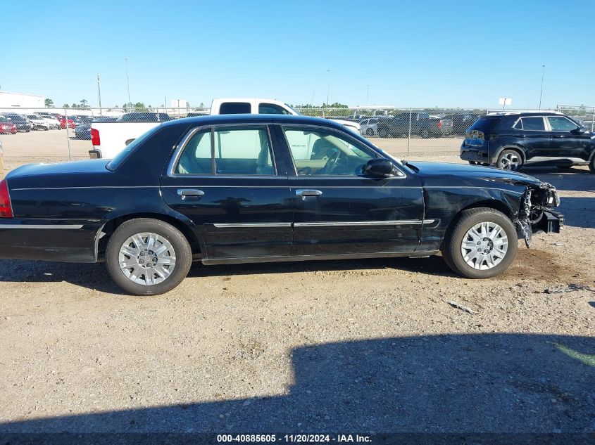 2008 Mercury Grand Marquis Gs VIN: 2MEFM74VX8X632030 Lot: 40885605