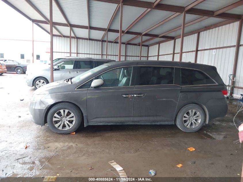 VIN 5FNRL5H64EB022855 2014 Honda Odyssey, Ex-L no.14