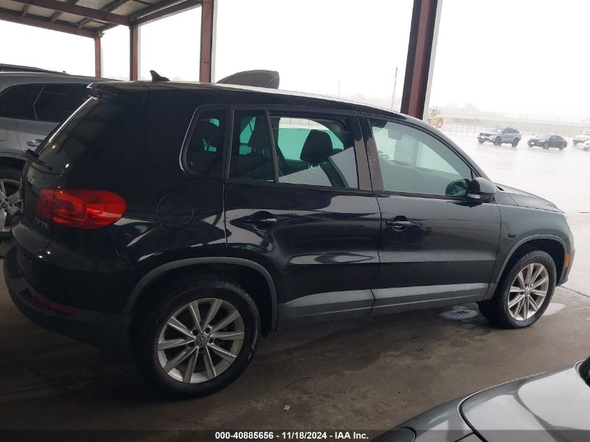 2014 Volkswagen Tiguan Se VIN: WVGAV3AX5EW568117 Lot: 40885656