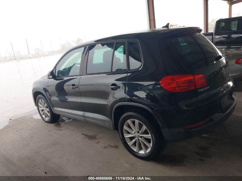 2014 Volkswagen Tiguan Se VIN: WVGAV3AX5EW568117 Lot: 40885656