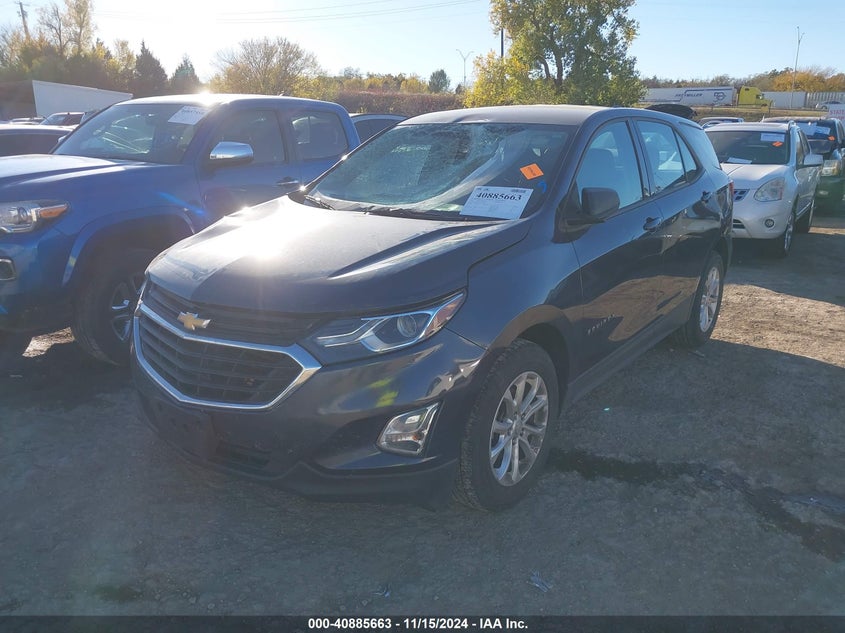 Vin: 3gnaxhev2ks516897, lot: 41375326, chevrolet equinox ls 20192