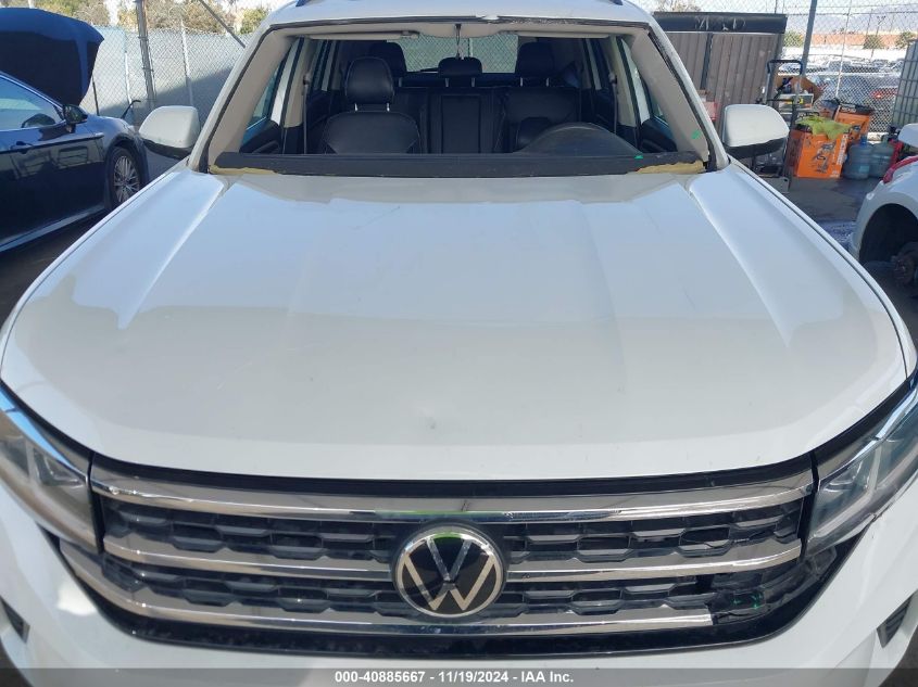 2021 Volkswagen Atlas 3.6L V6 Se W/Technology VIN: 1V2JR2CA8MC556294 Lot: 40885667