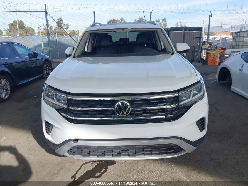 2021 Volkswagen Atlas 3.6L V6 Se W/Technology VIN: 1V2JR2CA8MC556294 Lot: 40885667