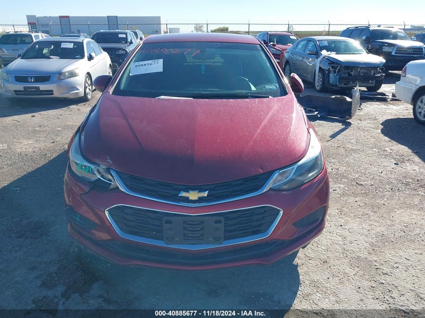 2018 CHEVROLET CRUZE VIN: 1G1BE5SM2J7156887