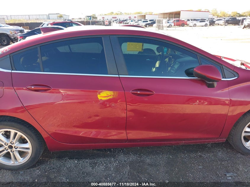2018 CHEVROLET CRUZE VIN: 1G1BE5SM2J7156887