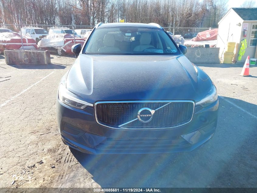 2021 Volvo Xc60 T5 Momentum VIN: YV4102RK1M1805684 Lot: 40885681