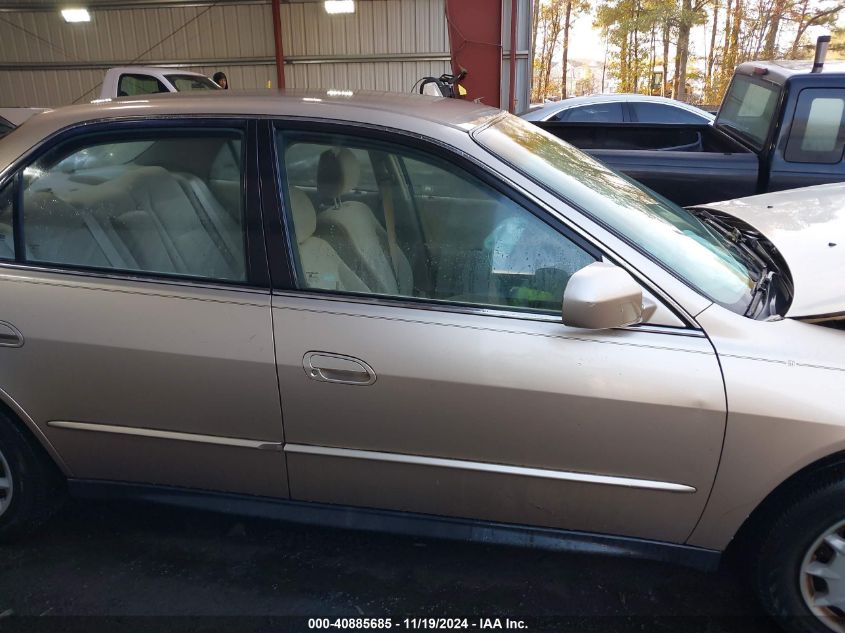 2001 Honda Accord 2.3 Lx VIN: 1HGCG56491A026660 Lot: 40885685