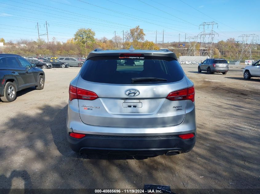 2014 Hyundai Santa Fe Sport 2.4L VIN: 5XYZUDLB6EG220308 Lot: 40885696