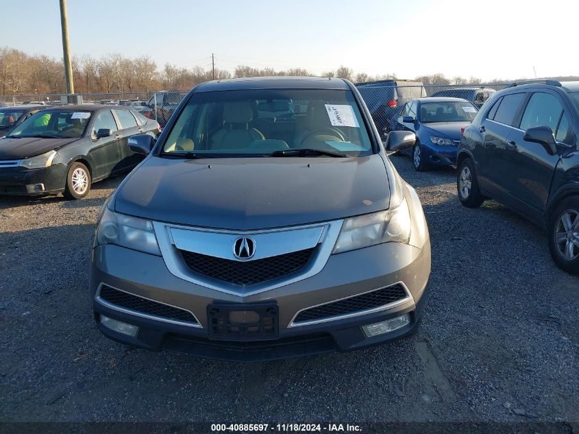 2012 Acura Mdx Technology Package VIN: 2HNYD2H39CH544072 Lot: 40885697