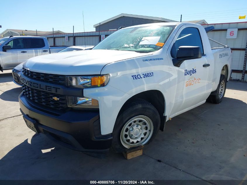 VIN 3GCNWAEH3KG253336 2019 CHEVROLET SILVERADO 1500 no.2