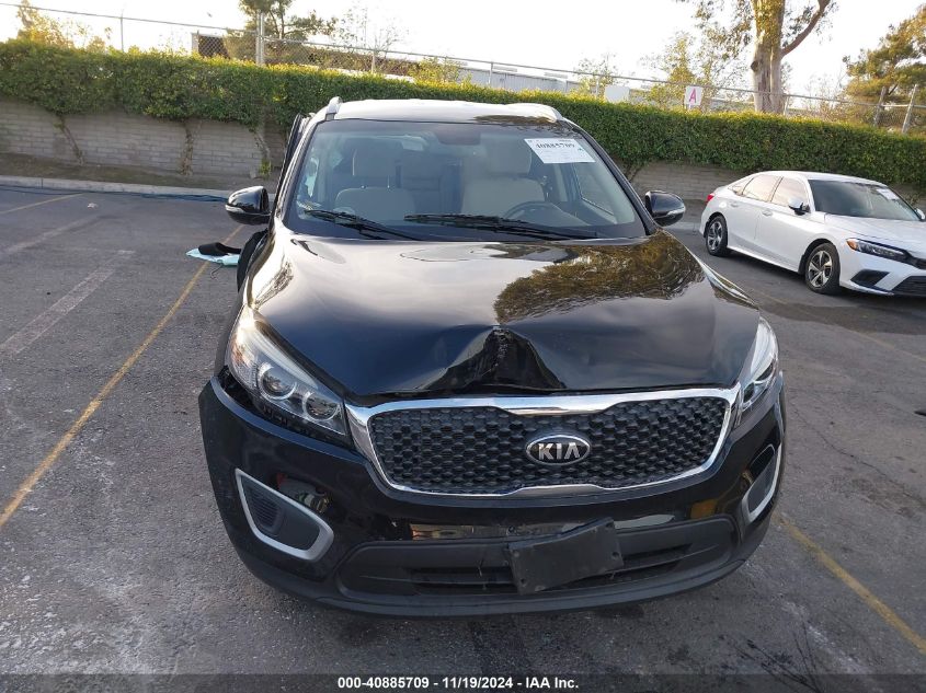 2018 Kia Sorento 2.4L Lx VIN: 5XYPG4A3XJG419396 Lot: 40885709