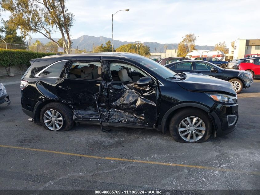 2018 Kia Sorento 2.4L Lx VIN: 5XYPG4A3XJG419396 Lot: 40885709