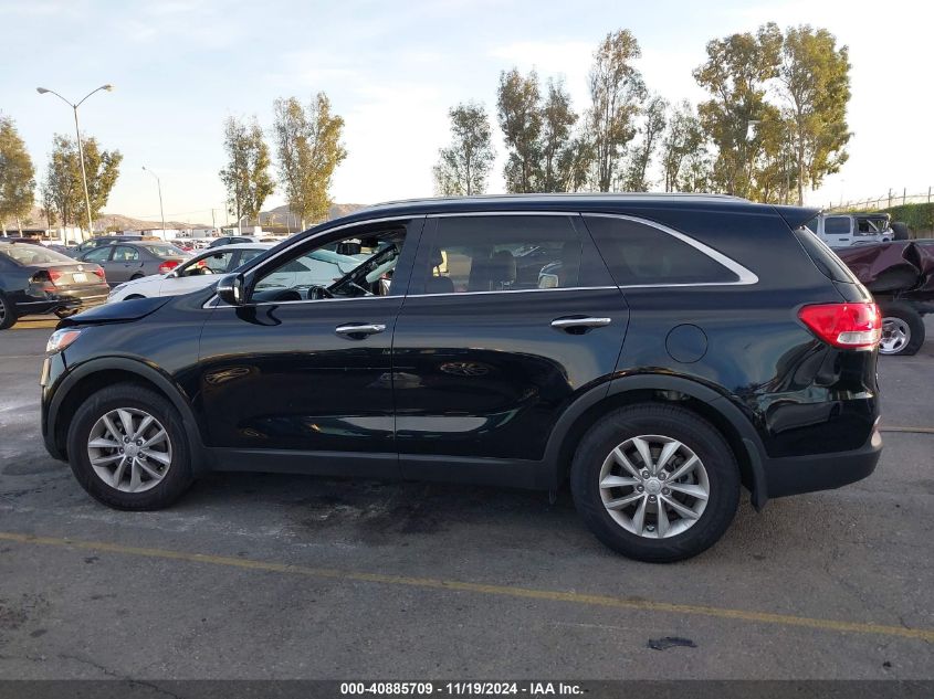 2018 Kia Sorento 2.4L Lx VIN: 5XYPG4A3XJG419396 Lot: 40885709