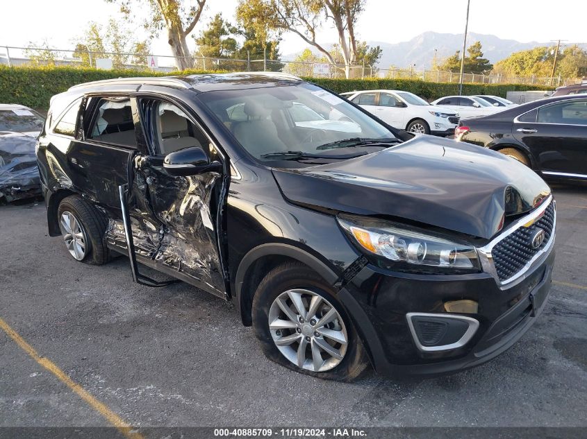 2018 Kia Sorento 2.4L Lx VIN: 5XYPG4A3XJG419396 Lot: 40885709