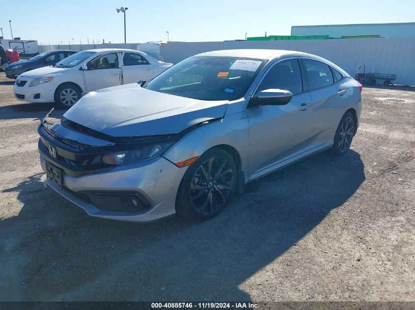 2019 Honda Civic Sport VIN: 19XFC2F8XKE003394 Lot: 40885746