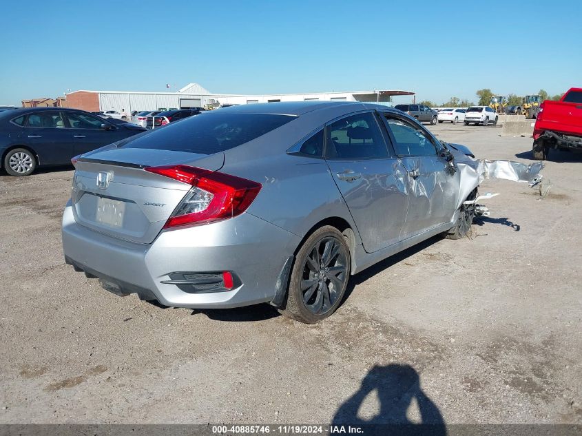 2019 Honda Civic Sport VIN: 19XFC2F8XKE003394 Lot: 40885746