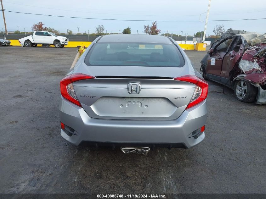 2021 Honda Civic Sport VIN: 2HGFC2F86MH523889 Lot: 40885748