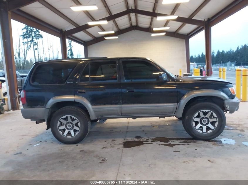 1999 Toyota 4Runner Limited V6 VIN: JT3HN87R7X0234710 Lot: 40885765