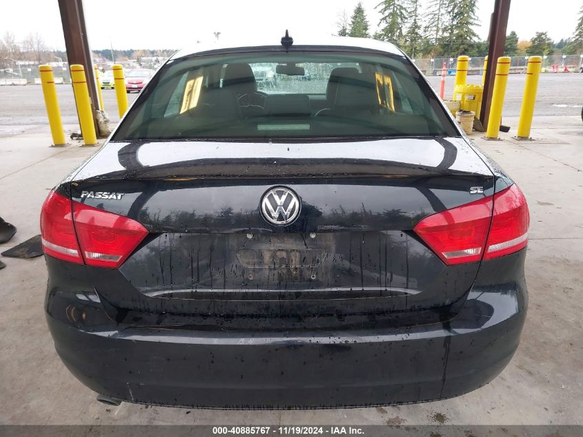 2012 Volkswagen Passat 2.5L Se VIN: 1VWBH7A38CC027451 Lot: 40885767