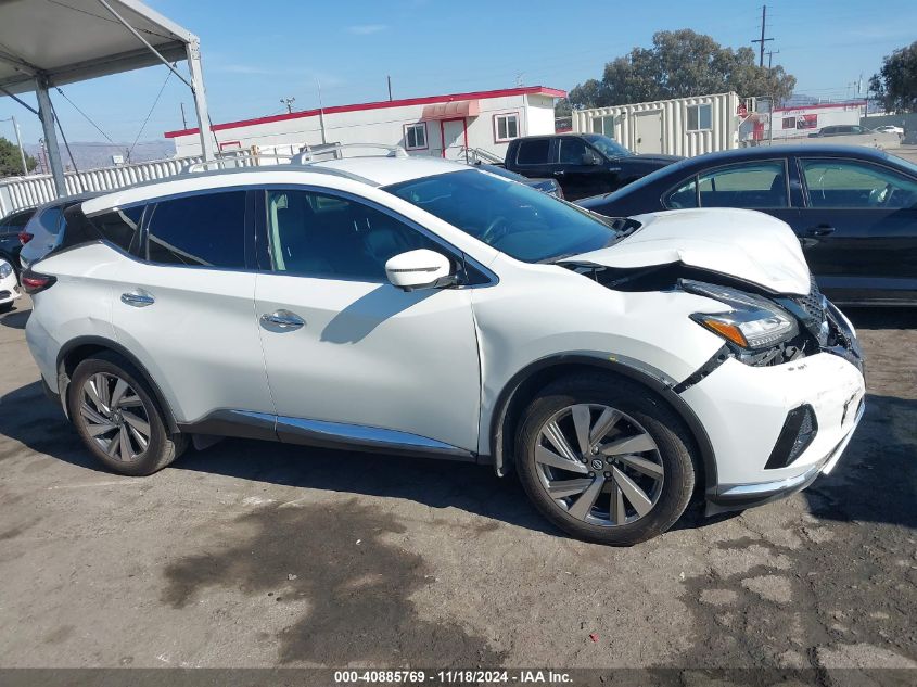 2020 Nissan Murano Sl Fwd VIN: 5N1AZ2CJ6LN120544 Lot: 40885769