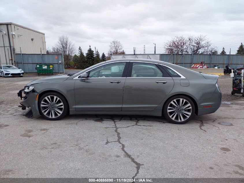 2017 Lincoln Mkz Hybrid Reserve VIN: 3LN6L5MU0HR600438 Lot: 40885890