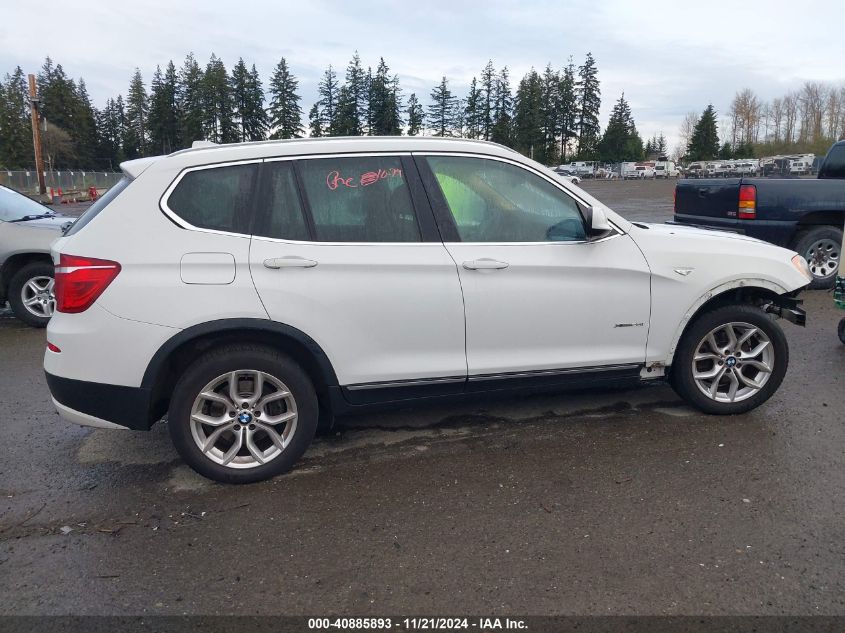 2014 BMW X3 xDrive28I VIN: 5UXWX9C53E0D15496 Lot: 40885893