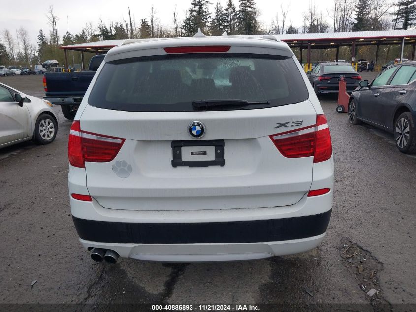 2014 BMW X3 xDrive28I VIN: 5UXWX9C53E0D15496 Lot: 40885893