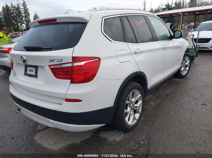 2014 BMW X3 xDrive28I VIN: 5UXWX9C53E0D15496 Lot: 40885893