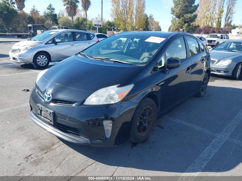 2015 Toyota Prius Two VIN: JTDKN3DU1F1913300 Lot: 40885901