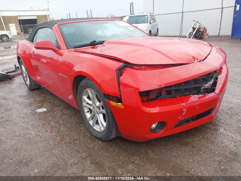 VIN 2G1FB3D35D9245620 2013 Chevrolet Camaro, 1LT no.1