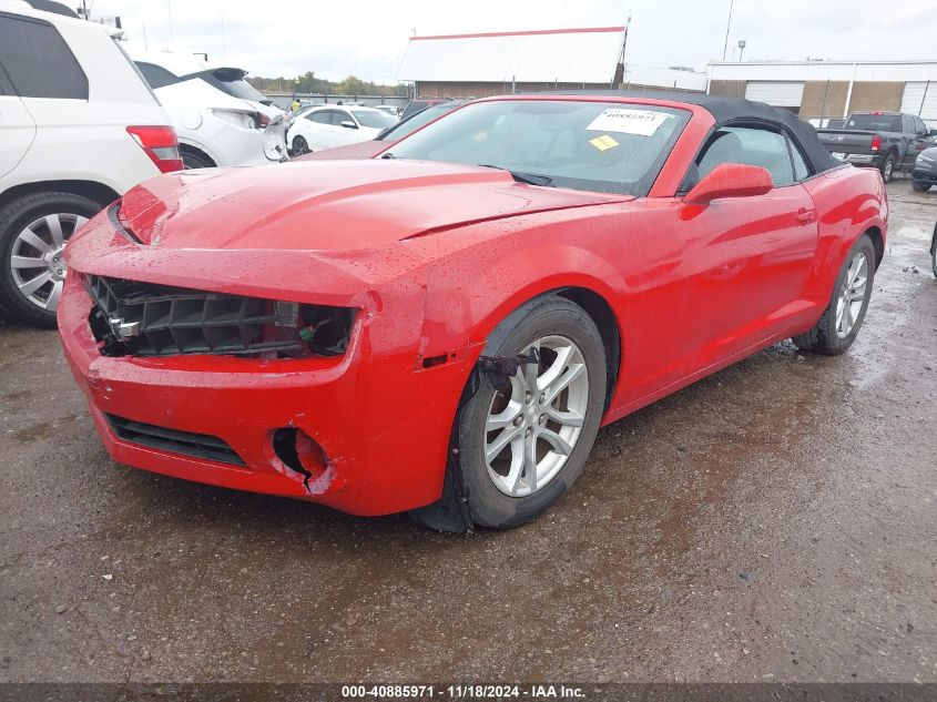 VIN 2G1FB3D35D9245620 2013 Chevrolet Camaro, 1LT no.2