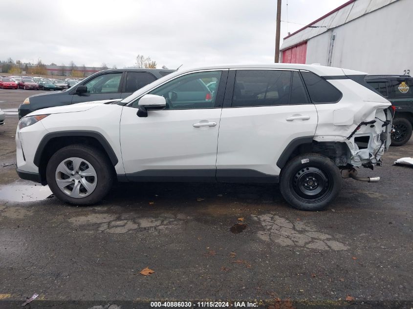 2022 Toyota Rav4 Le VIN: 2T3G1RFV2NW282261 Lot: 40886030