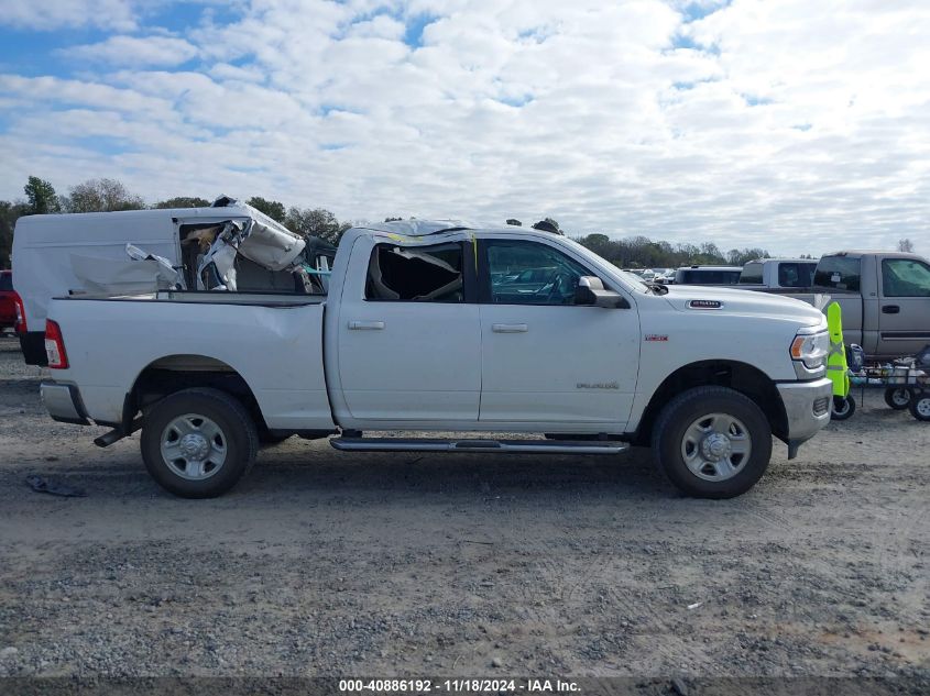 2022 Ram 2500 Big Horn 4X4 6'4 Box VIN: 3C6UR5DJ9NG349868 Lot: 40886192