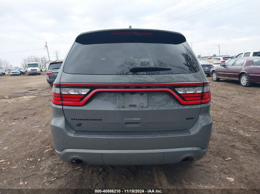 2022 Dodge Durango Gt Plus Awd VIN: 1C4RDJDG9NC187642 Lot: 40886210