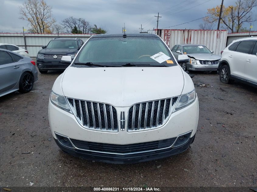 2012 Lincoln Mkx VIN: 2LMDJ6JK3CBL17565 Lot: 40886231