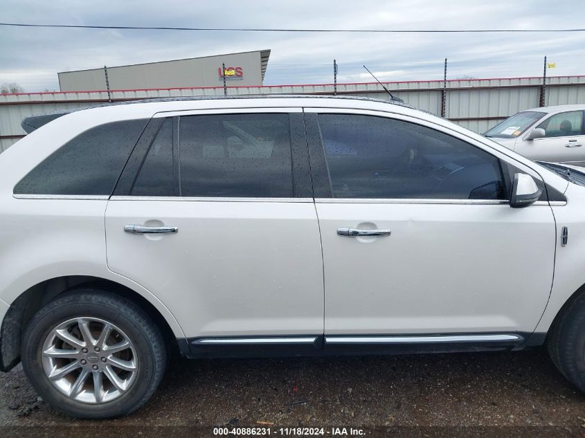 2012 Lincoln Mkx VIN: 2LMDJ6JK3CBL17565 Lot: 40886231