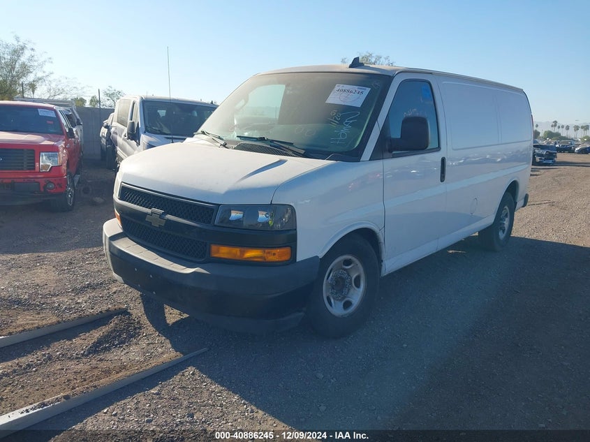 Vin: 1gcwgafgxk1328202, lot: 41375937, chevrolet express 2500 work van 20192