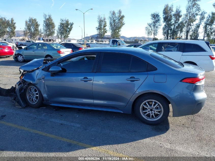 2021 Toyota Corolla Hybrid Le VIN: JTDEAMDE0MJ008325 Lot: 40886254