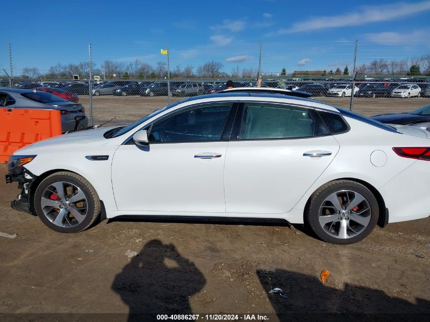 2017 Kia Optima Sx Turbo VIN: 5XXGW4L24HG171782 Lot: 40886267