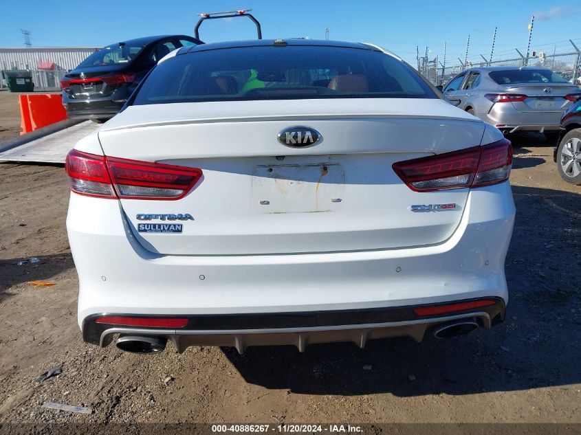 2017 Kia Optima Sx Turbo VIN: 5XXGW4L24HG171782 Lot: 40886267